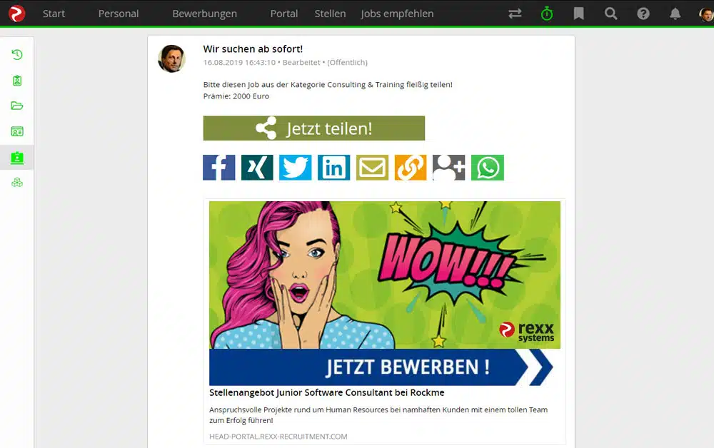 Empfehlungsmanagement